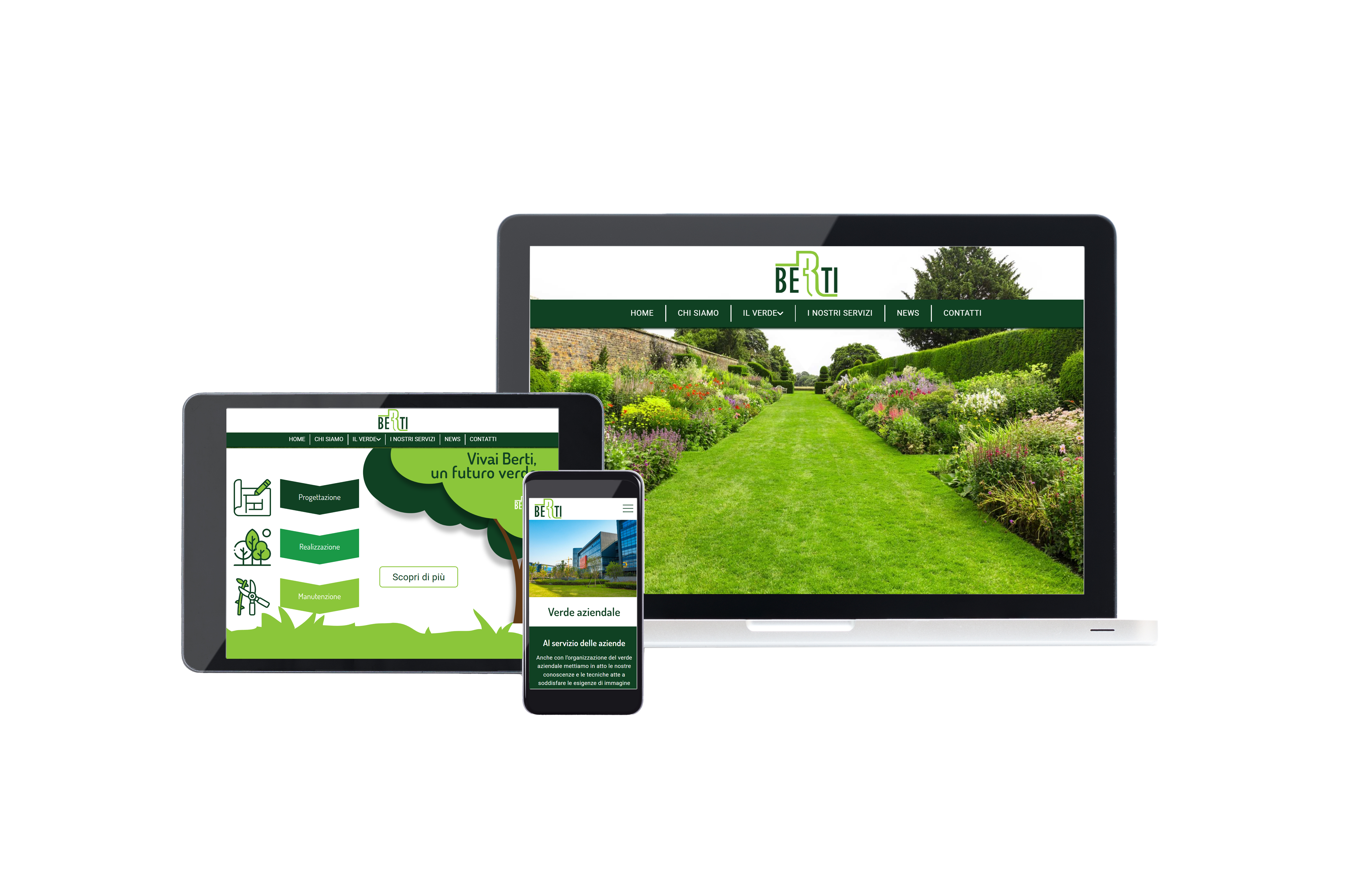 Vivai Berti Sito Web