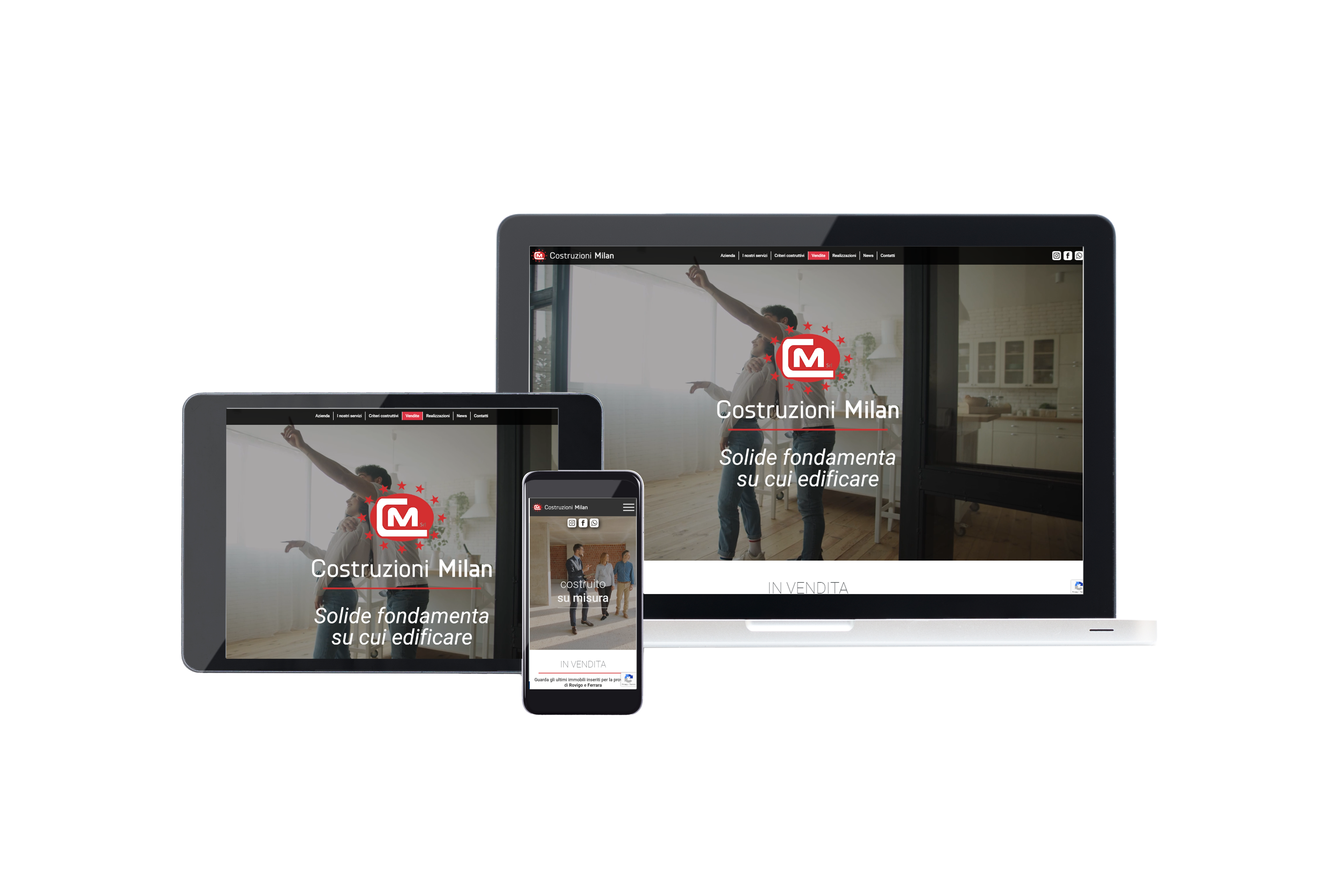 Milan Costruzioni Sito Web