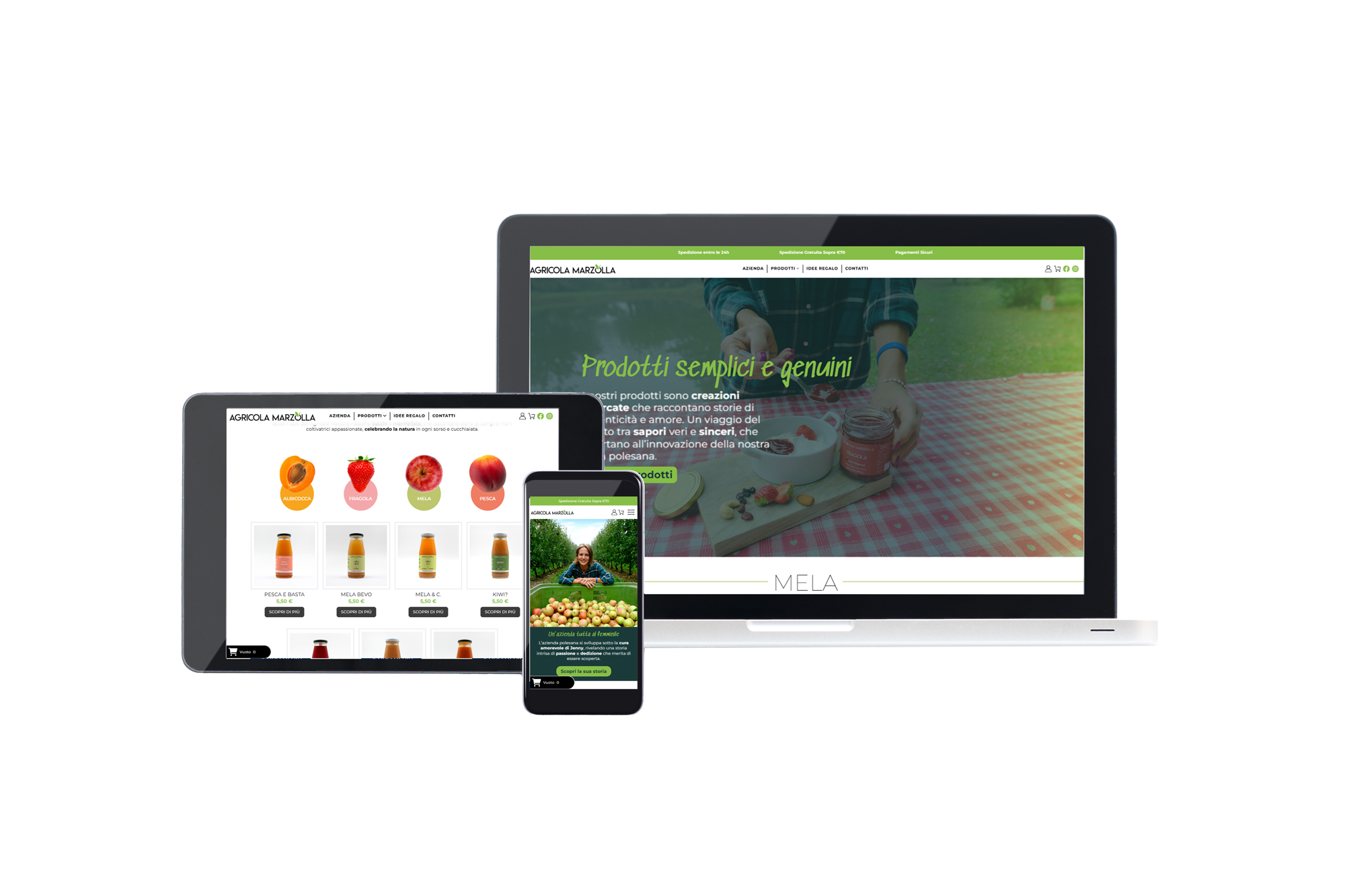 Agricola Marzolla Sito Web