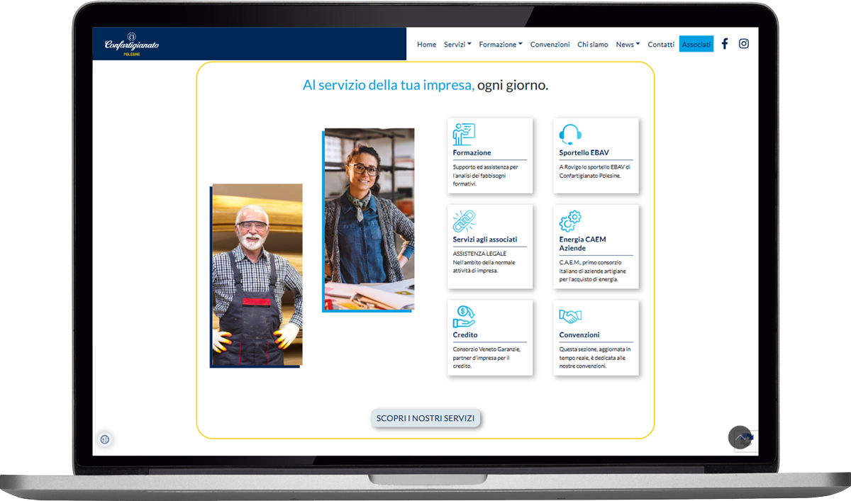 Sito web confartigianato