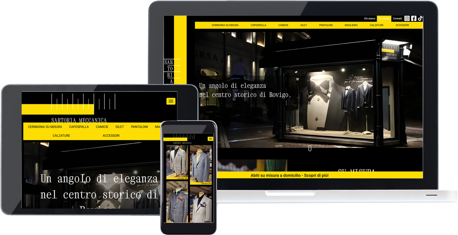 Sartoria Meccanica Sito Web