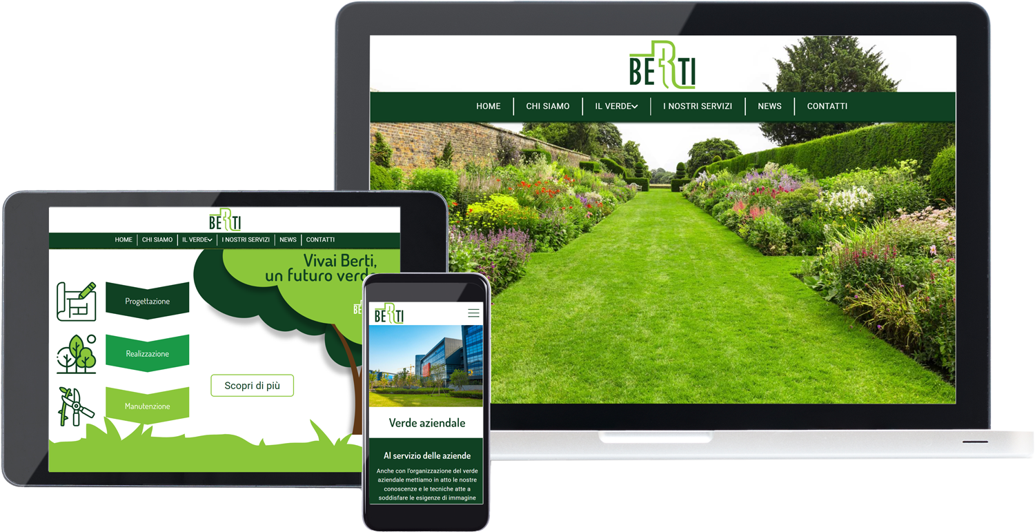 Vivai Berti Sito Web